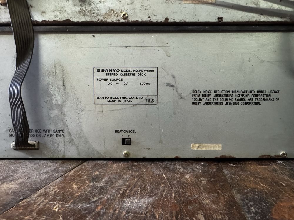 Продам SANYO JA-6100