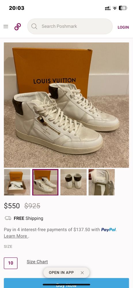 Кроссовки Louis Vuitton ОРИГИНАЛ