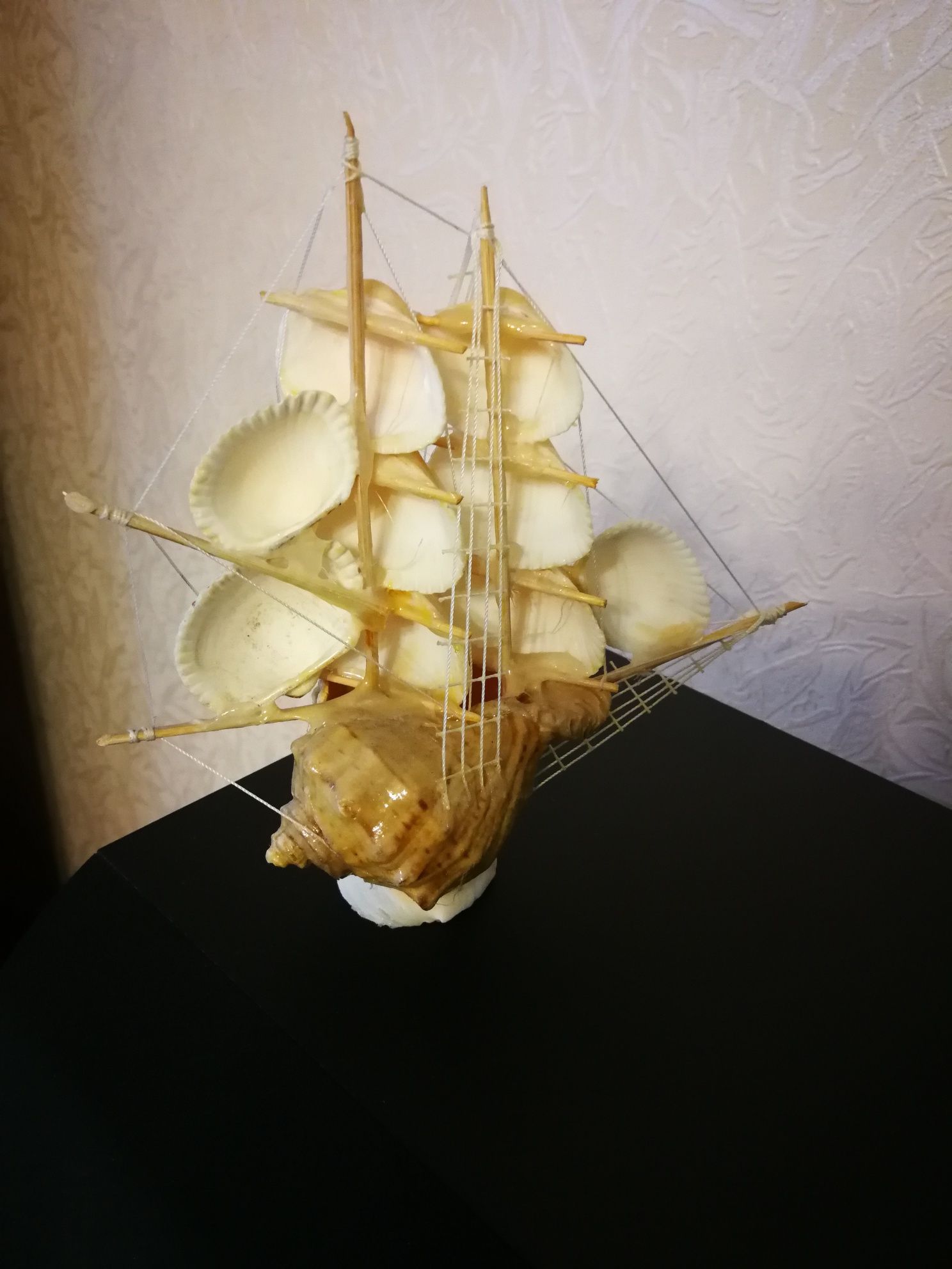 Продам кораблик из ракушек