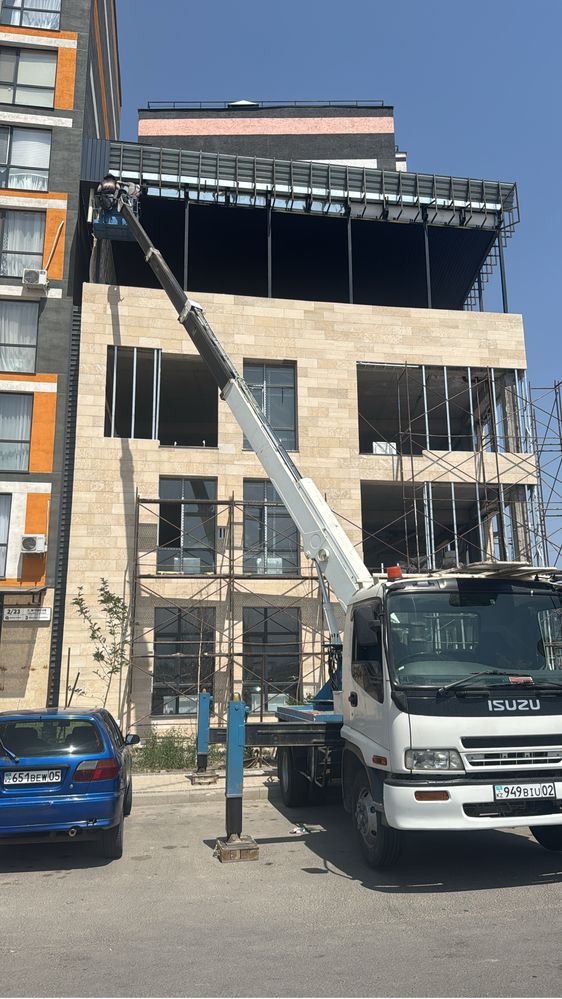 аренда автовышки от 16м кобра, вышка, подъемник, манипулятор