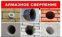 Алмазное бурение, свирление.