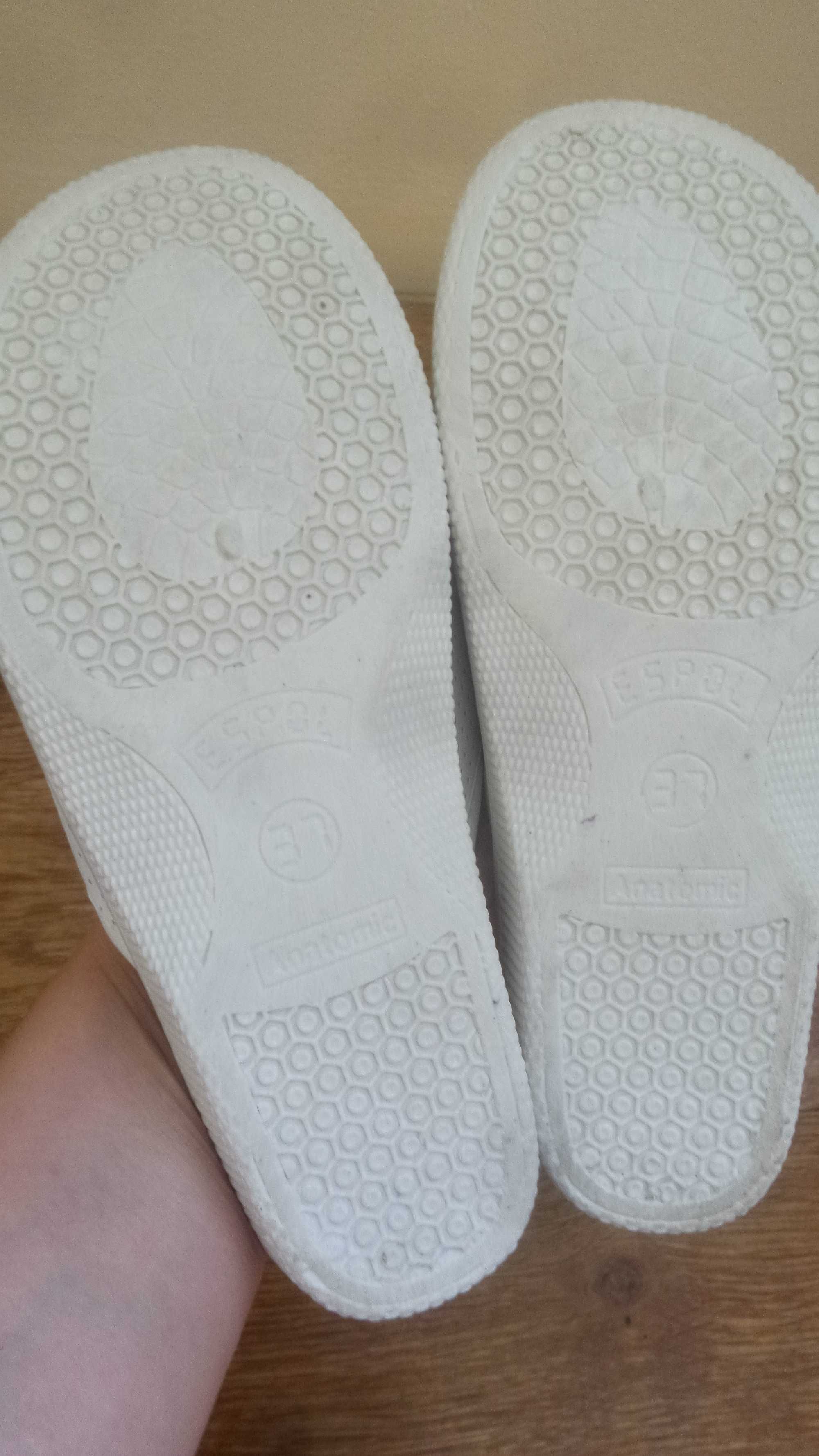 Новые белые шлепки 37р.