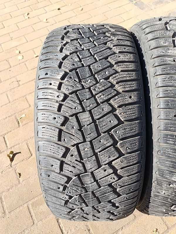 Шины 225/50 R17 - "Continental IceContact 2" (Россия), шипованные.