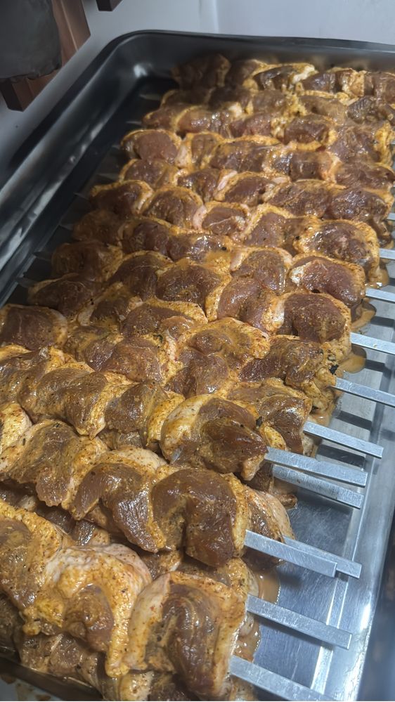 Продаем готовый шашлык из курицы утки,также есть и маринад!!!