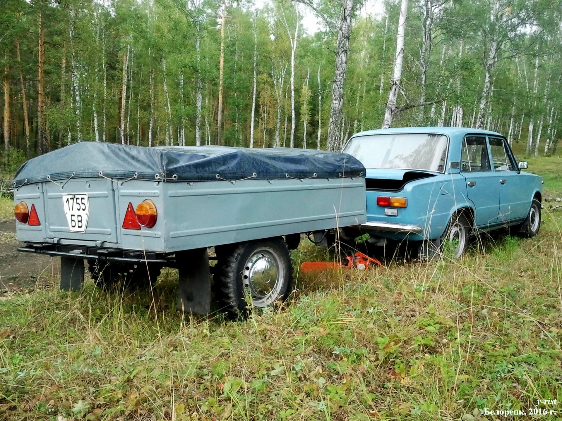 Аренда легкового прицепа