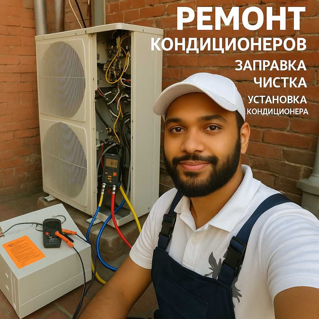 Ремонт Кондиционеров Заправка Чистка Установка Кондиционера