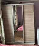 Продаю спальный гарнитур: Кровать 160*200, 2 тумбочки, шкаф-купе.