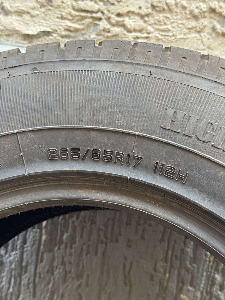 Шины r17 265/65/ ECOVISION летние шины
