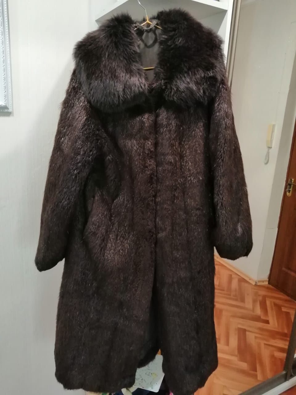 Шуба женская из мутона