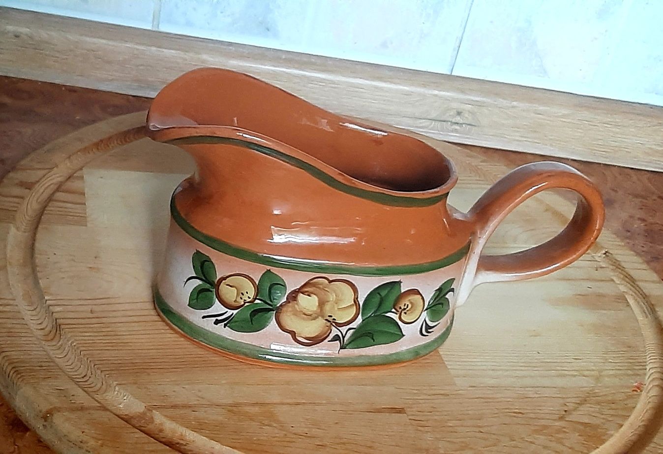 Соусник, селедочница обливная керамика СССР