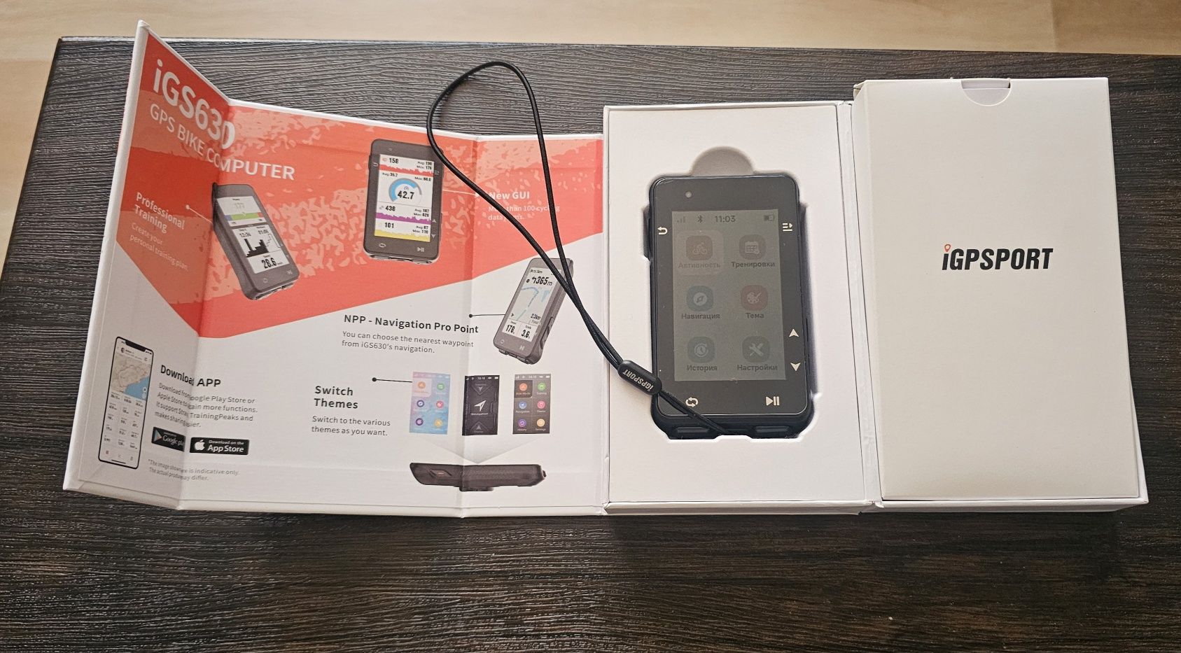 Велокомпьютер iGPSPORT  iGS630