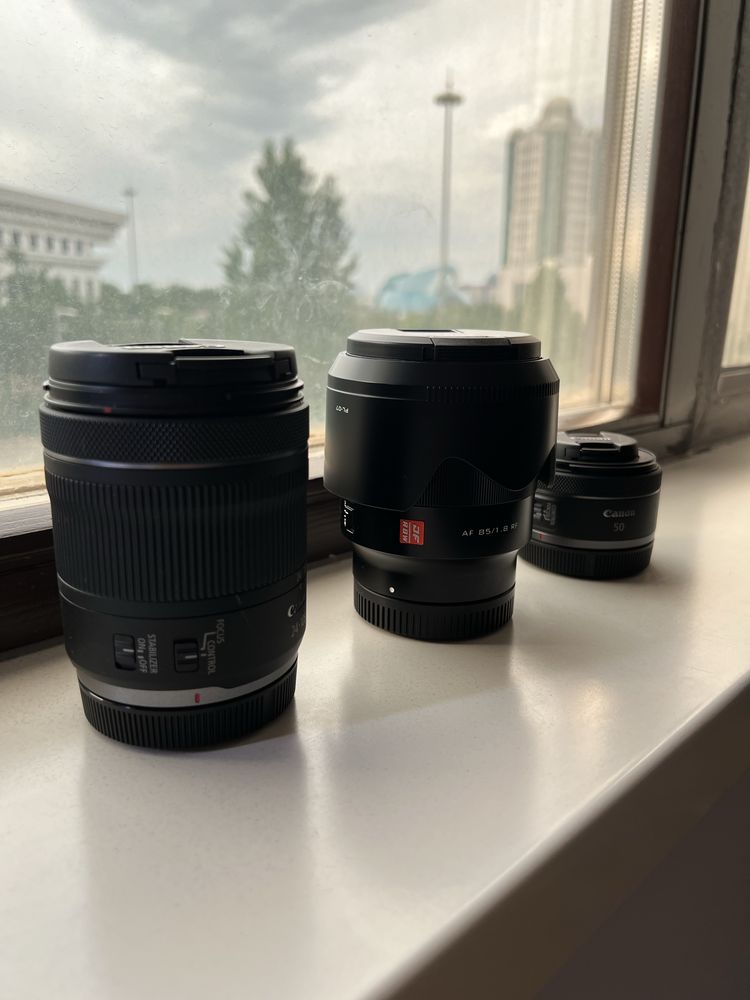 Canon EOS R + 3 объектива