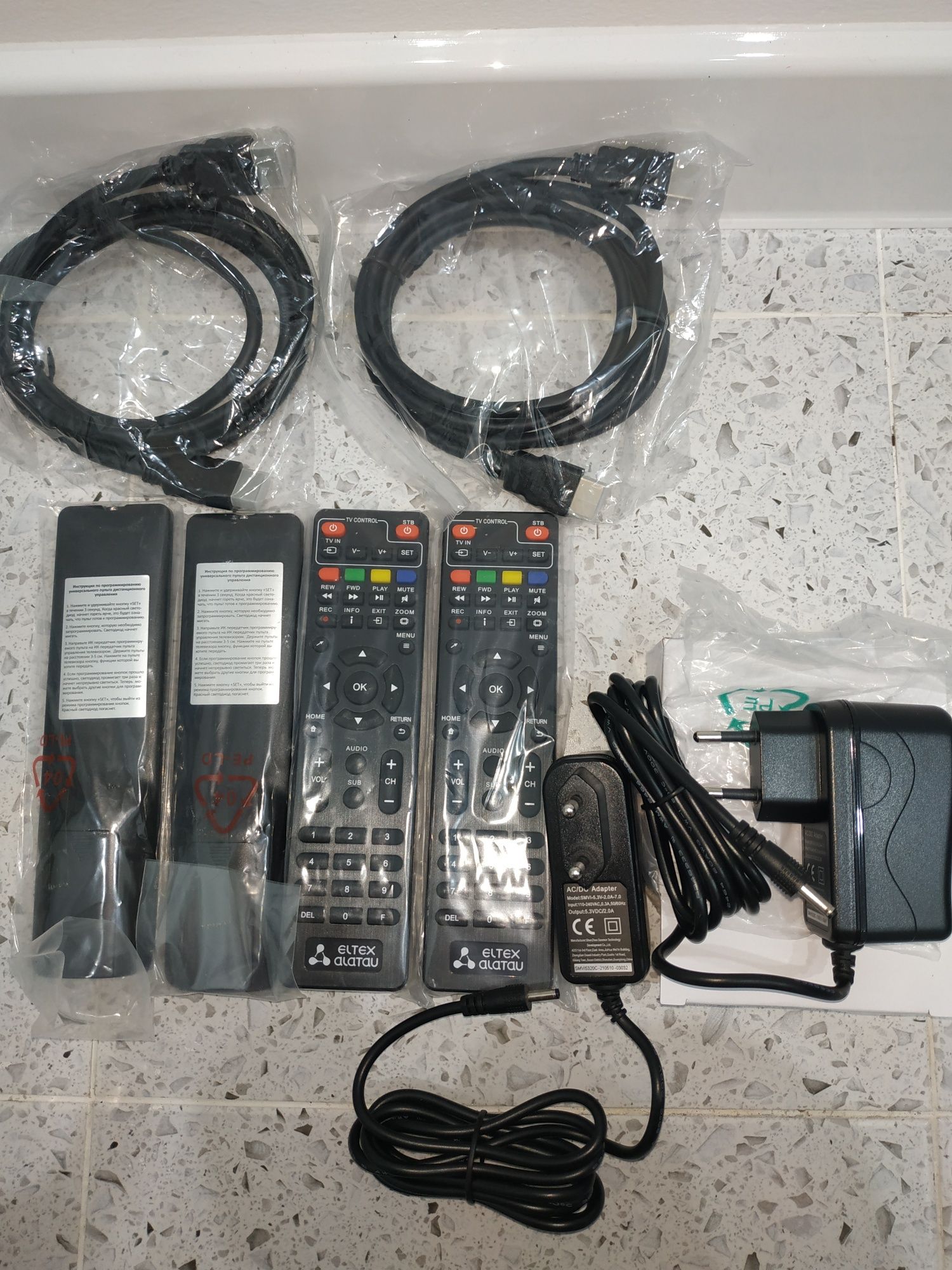 ID TV, айдитв, айди тв, Казахтелеком, пульты и блок питания