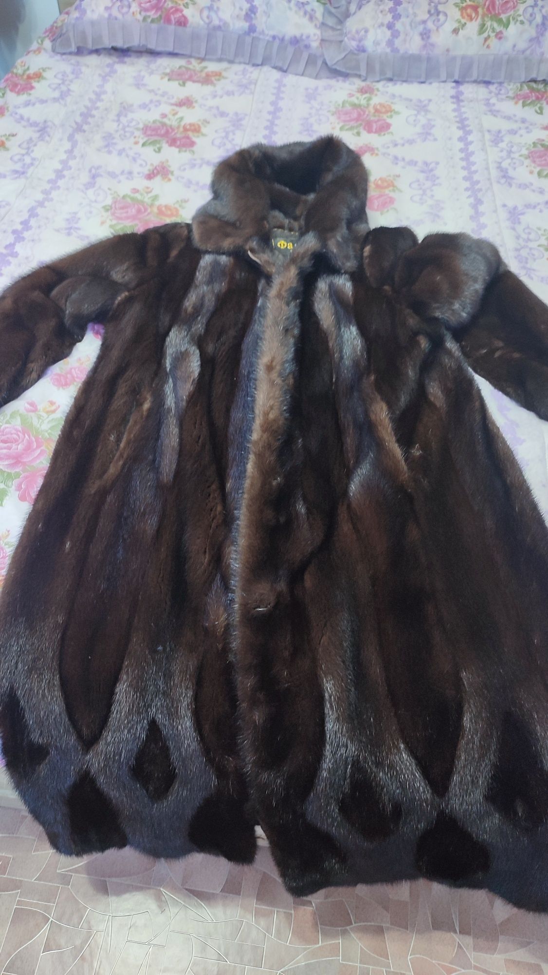 Женская норковая шуба
