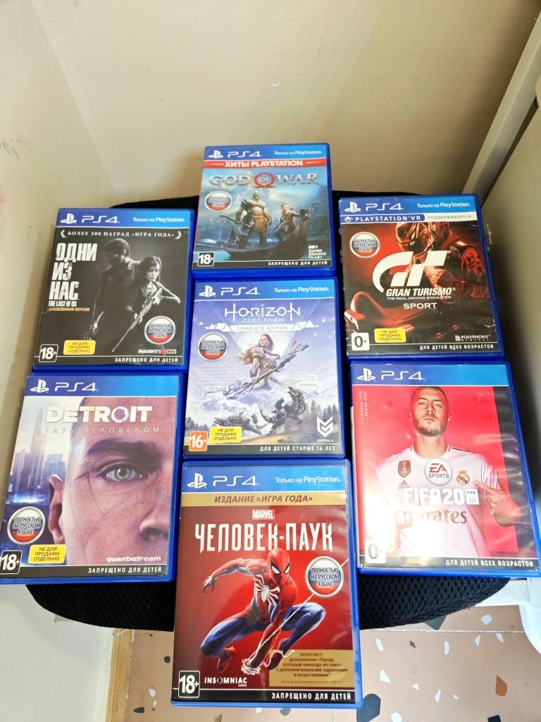 Playstation 4! Mortal Kombat, FIFA, Человек Паук | 8 ИГР