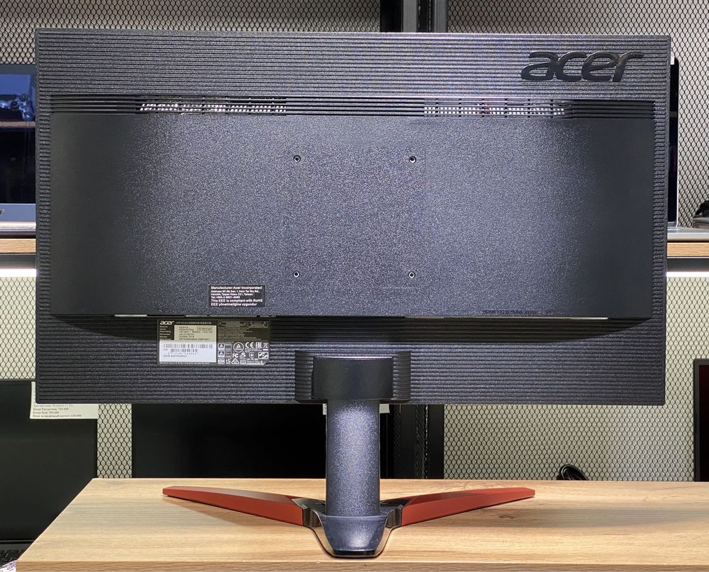 Монитор Acer KG242Q, 24” , 144 ГЦ, 1920х1080, 9960/А10