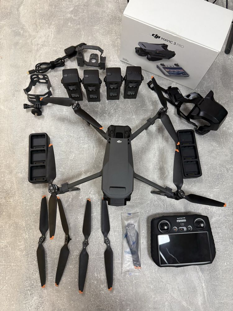 Дрон dji mavic 3 pro full more combo 4 Батарей