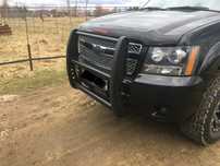 Защита бампера Кенгурятник push bar на Tahoe suburban avalanche
