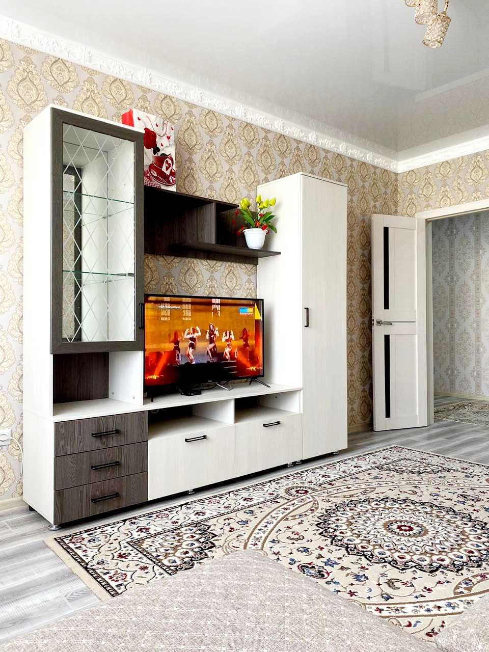 1 комнатная квартира в новым доме жкАблайхан1!