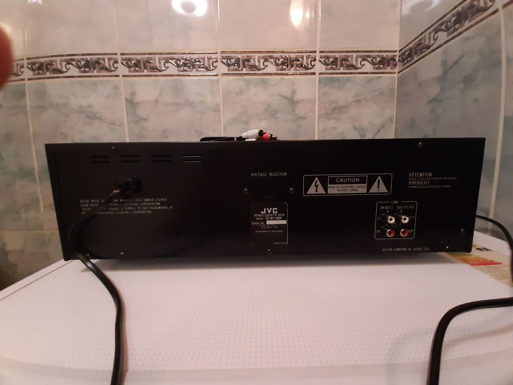 Дека JVC td-w118
