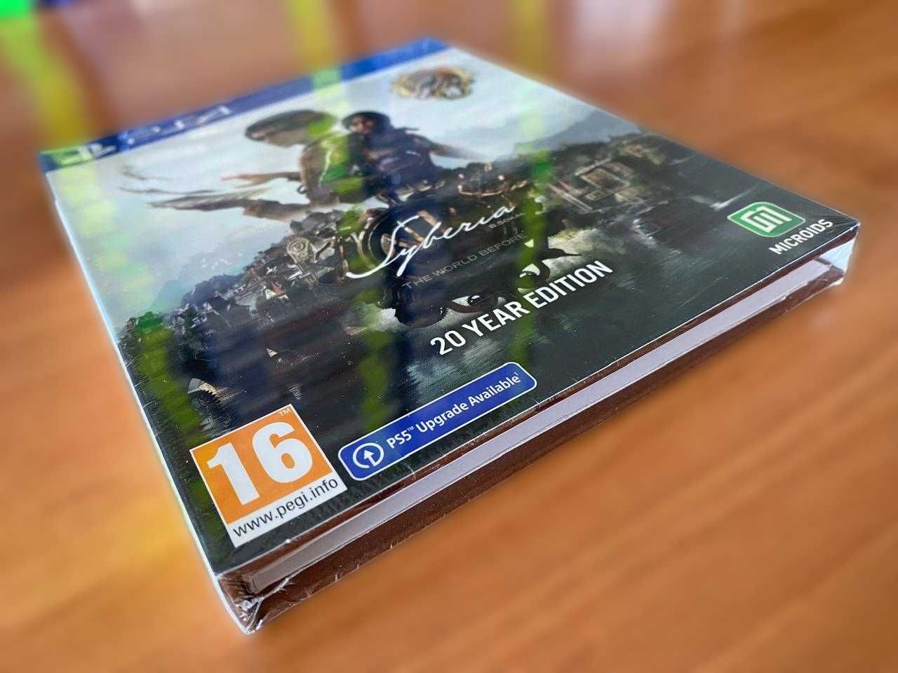 НОВЫЙ диск Syberia The World Before 20 Year Edition/Сибирь PS4/PS5