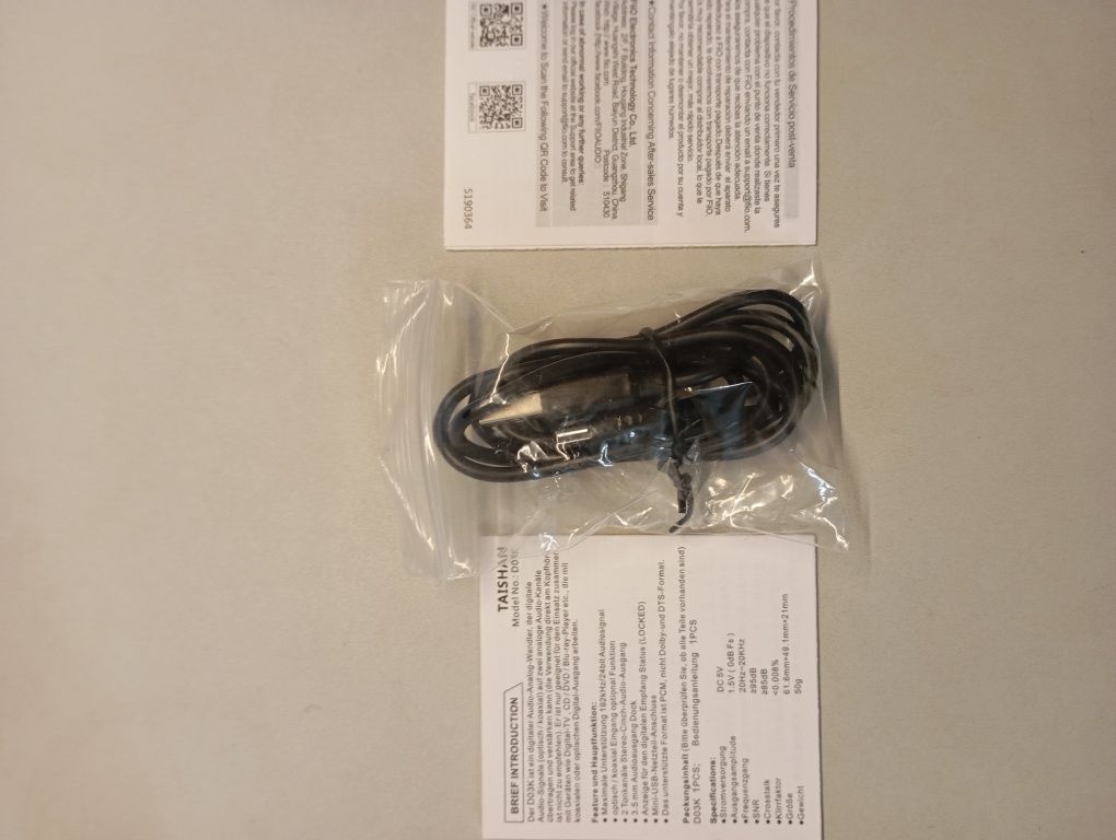 внешний ЦАП FiiO D03K TAISHAN