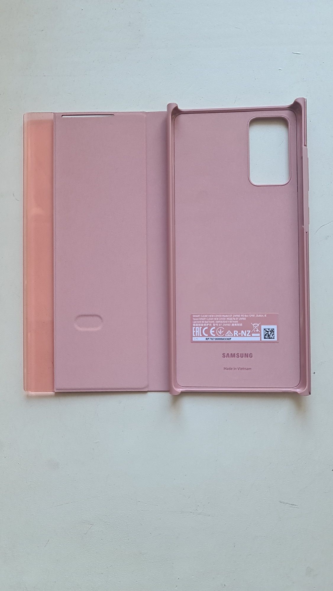 Samsung Note20 оригинальные чехлы книжка