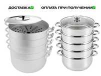 Мантоварка Алюминиевая Нержавеющая сталь