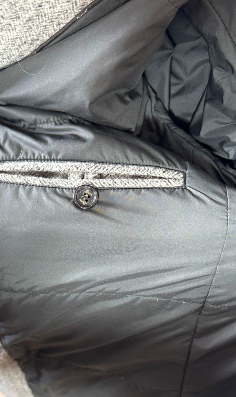 Мужское шерстяное пальто Brioni