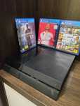 Playstation 4 1 геймпад и 3 диска