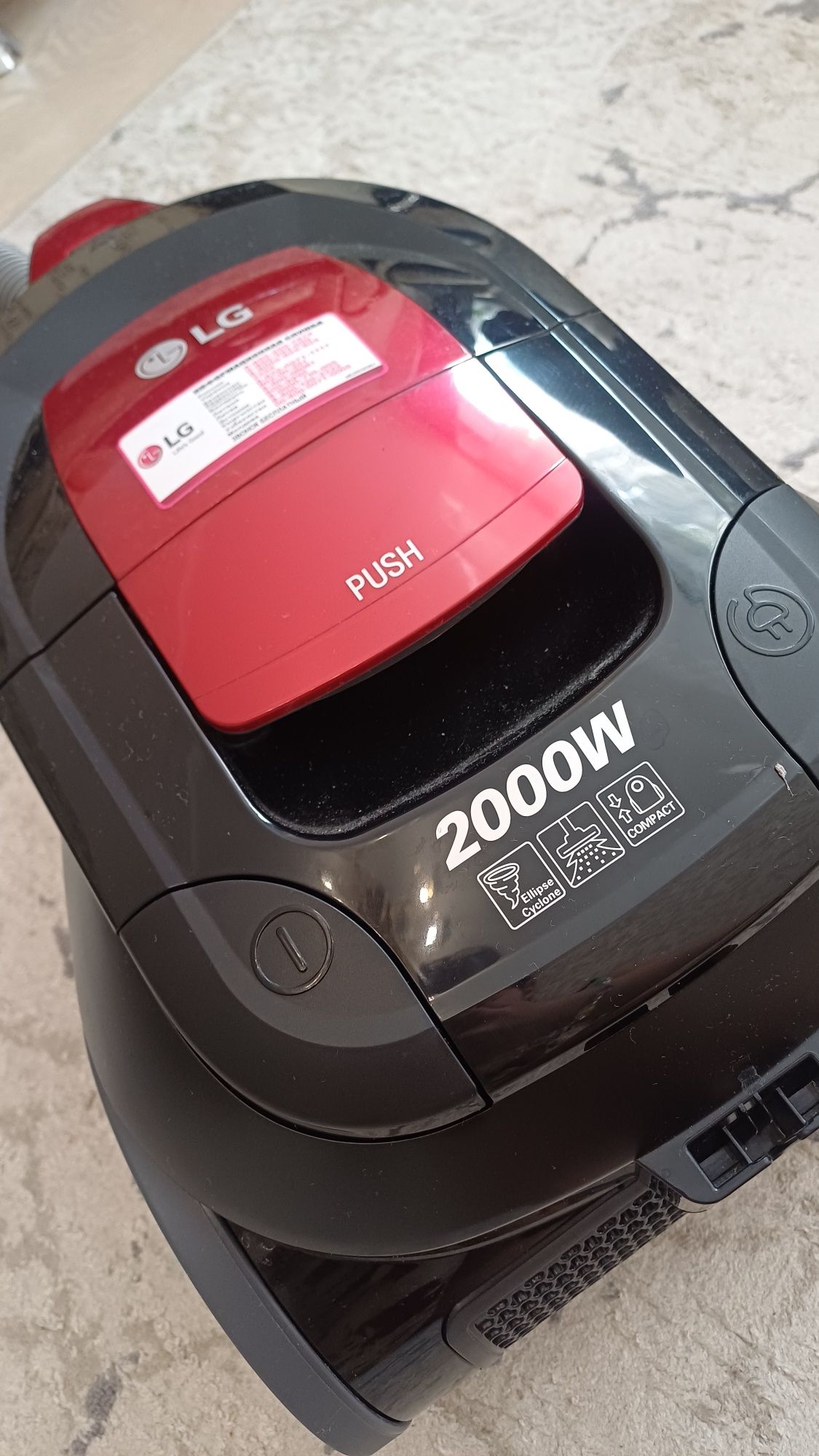 Пылесос LG 2000W • Мощный как новый