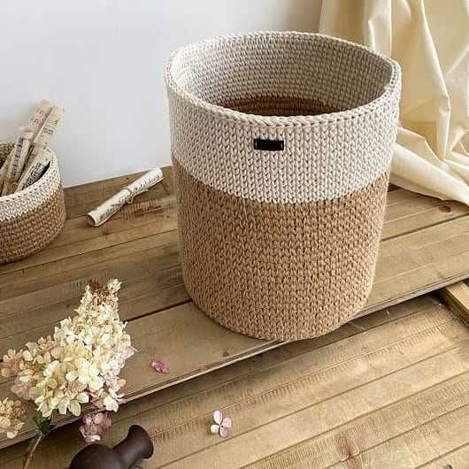 Корзины из джута