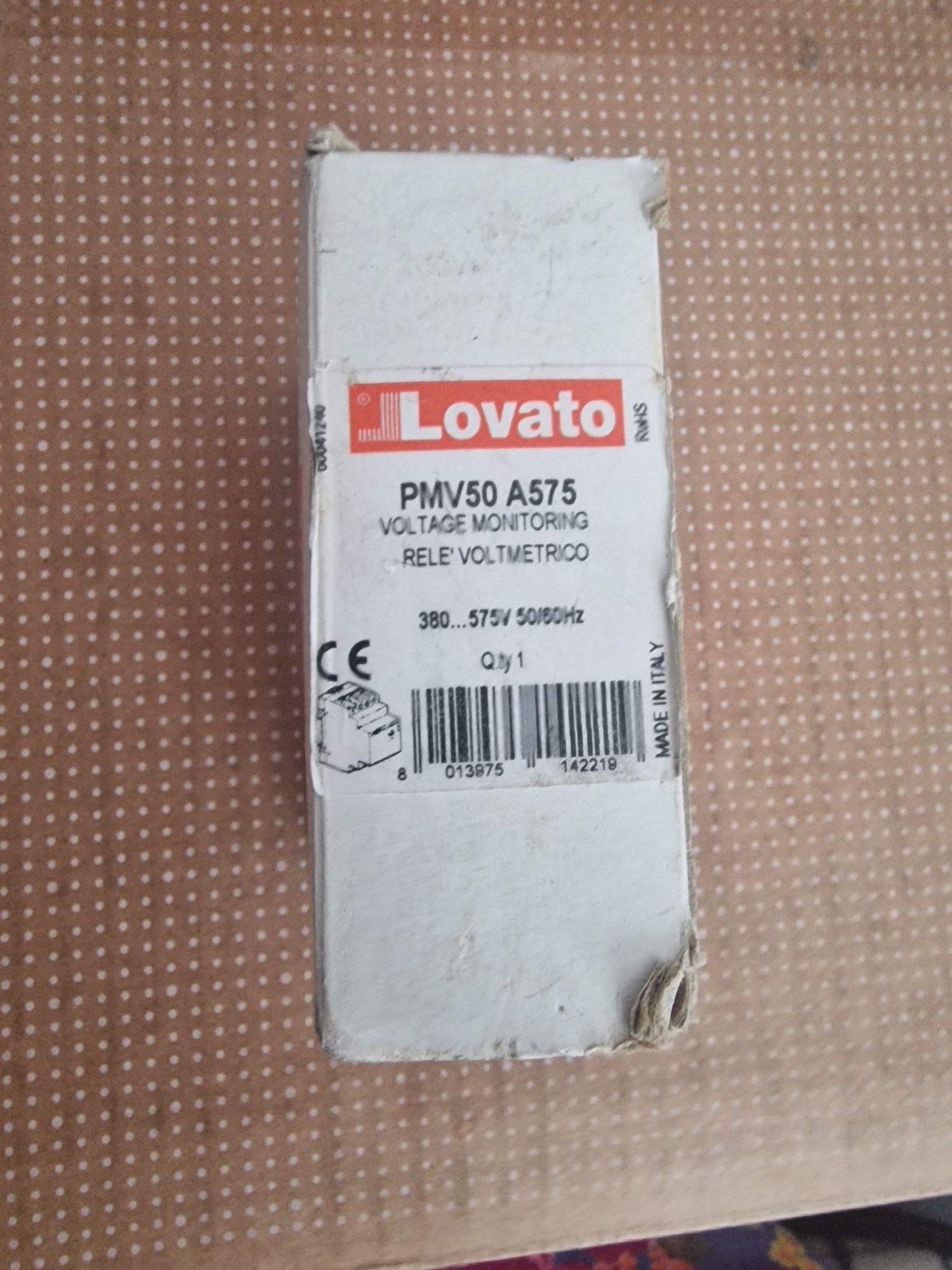 Реле контроля нарпряжения 3 фазы Lovato PMV-50. Италия