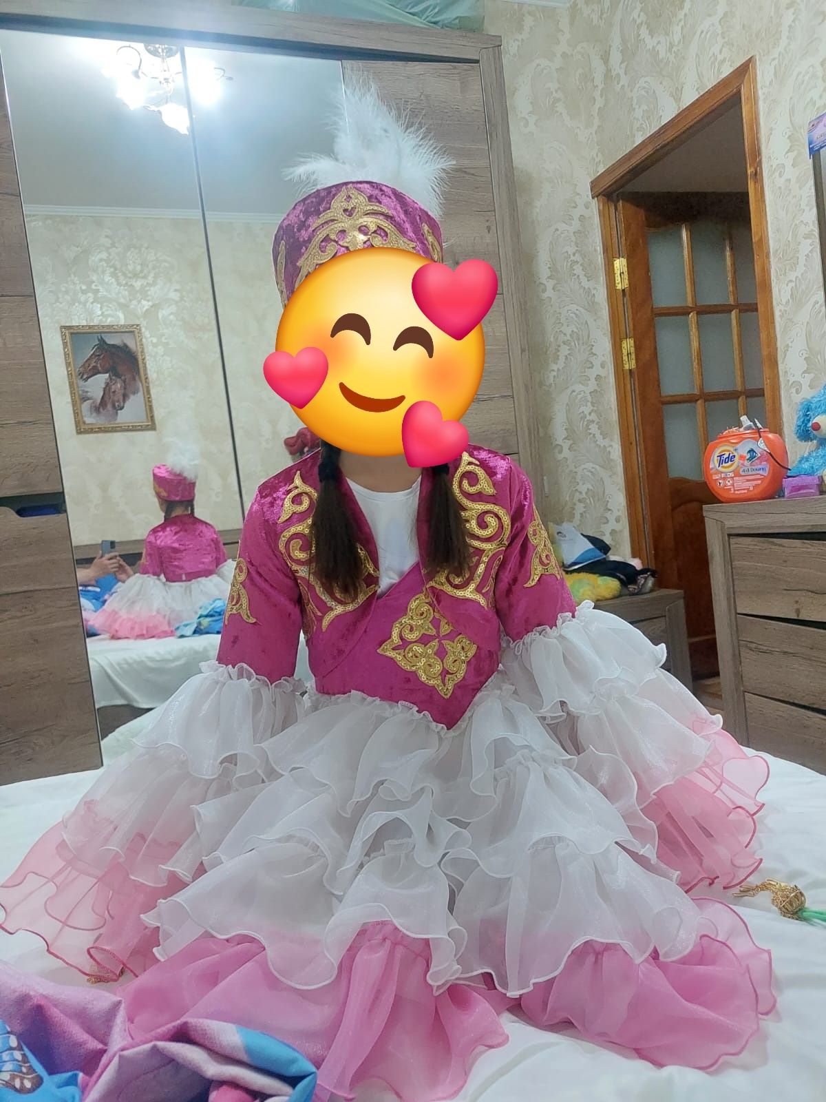 Национальное платье на 7-10 лет