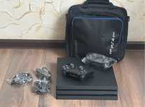 +Новый Playstation 4 Pro 1TB 2023/2 джойстика/ps 4 pro 1000GB