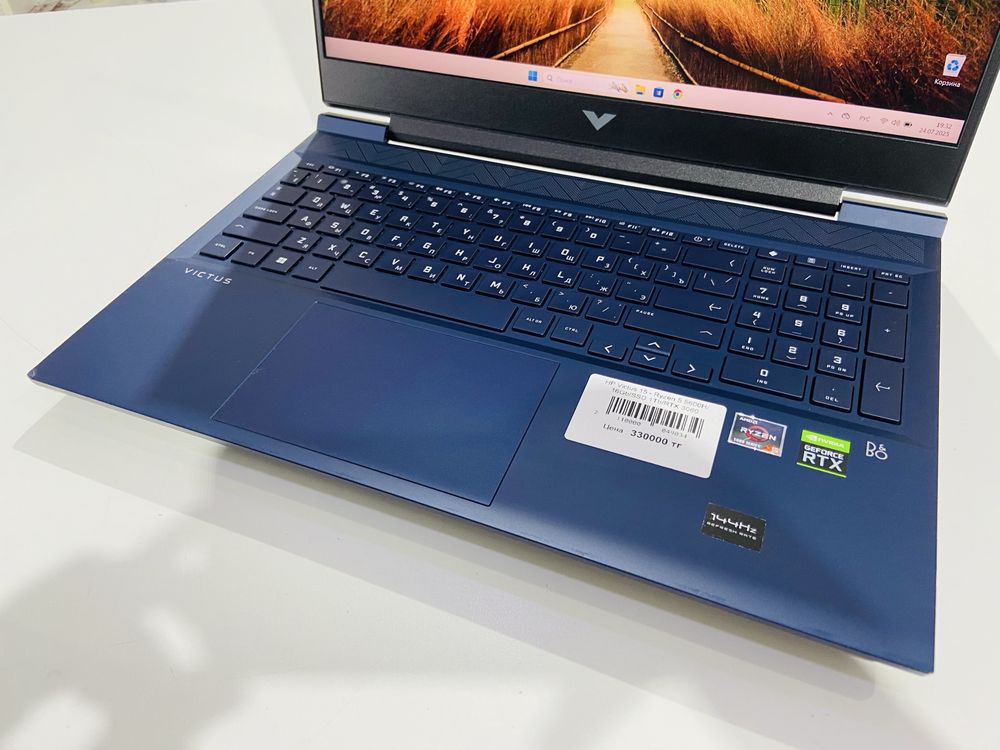 Рассрочка! HP Victus 15 - R7 5600H/16Gb/SSD 1Tb/RTX 3060