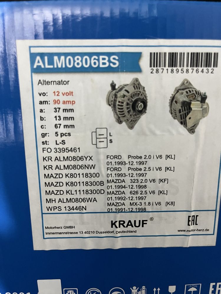 Продам генератор Krauf