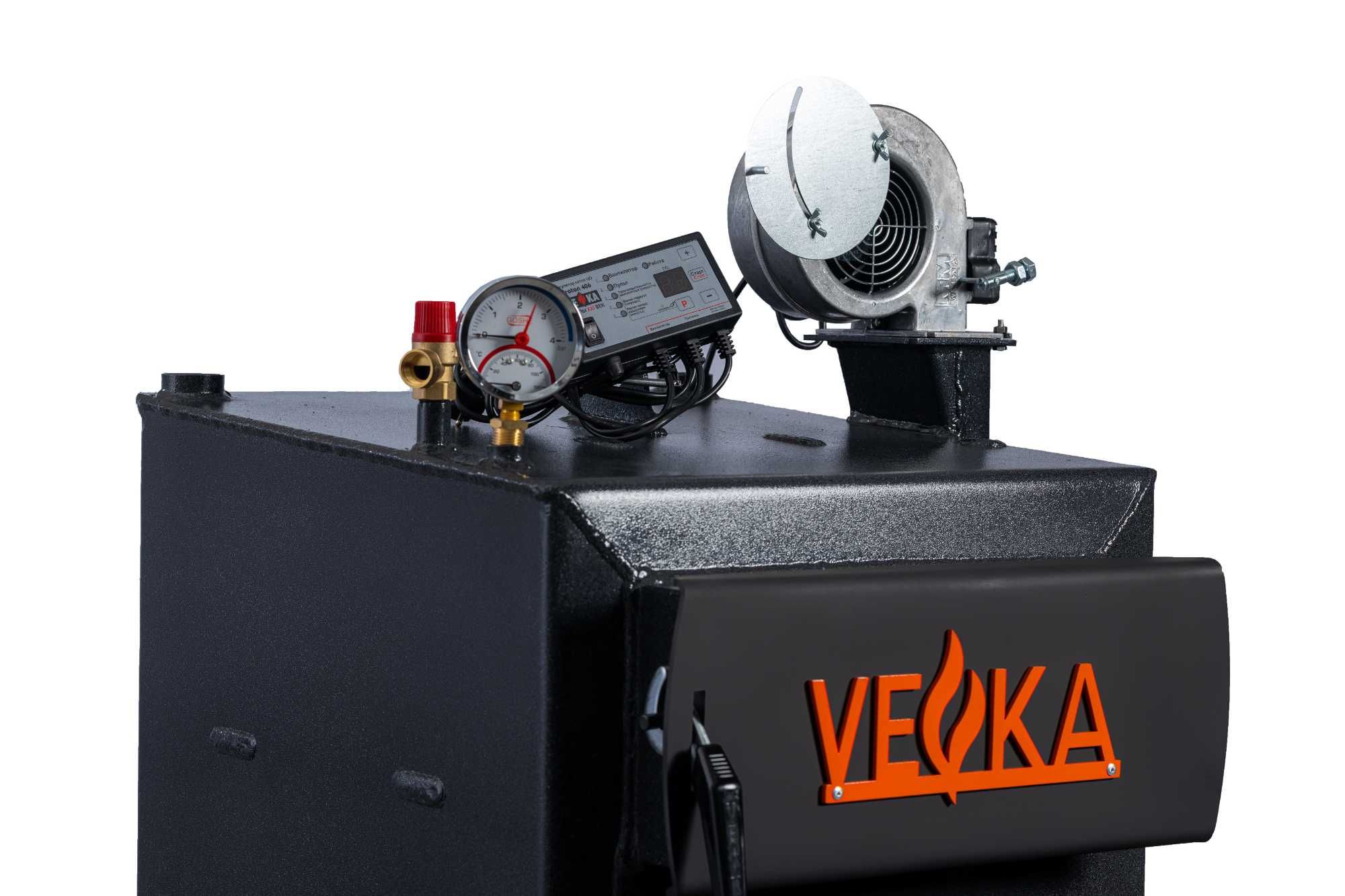 Котел  длительного горения VEKA 20 кВт с очисными колосниками