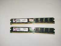 2 плашки ОЗУ kingston 2gb