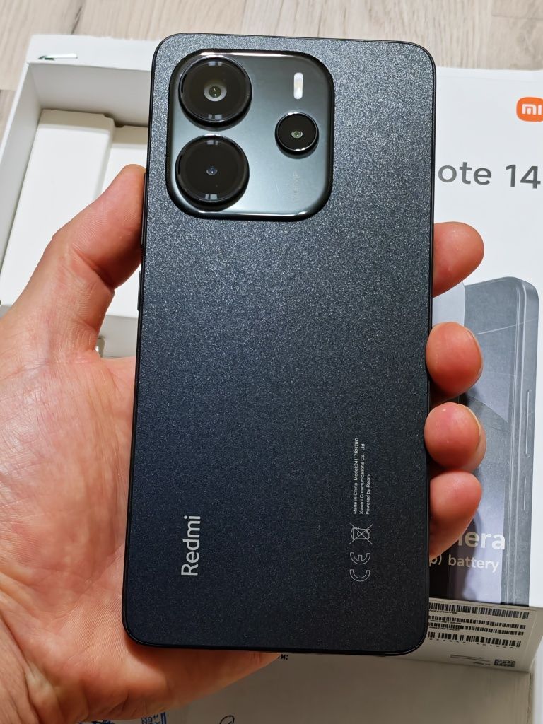 Redmi Note 14 256 gb Ram 8 полный комплект