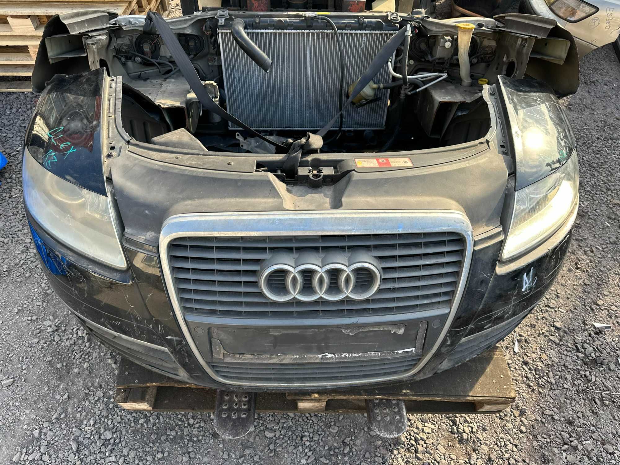Ноускат носик Ауди Audi A6 C6 2004гв из Японии.