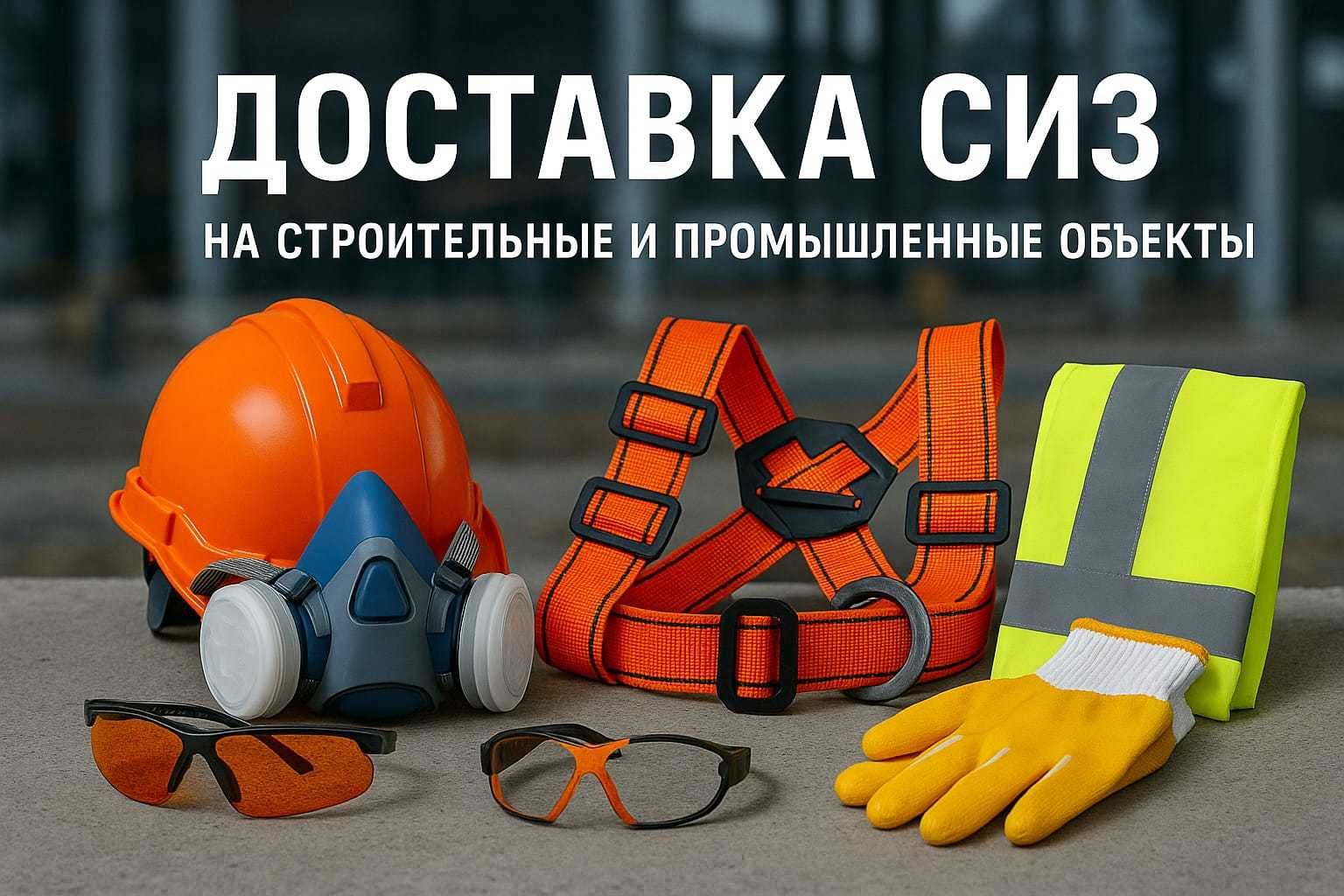 Доставка СИЗ, спецодежды  на промышленные объекты