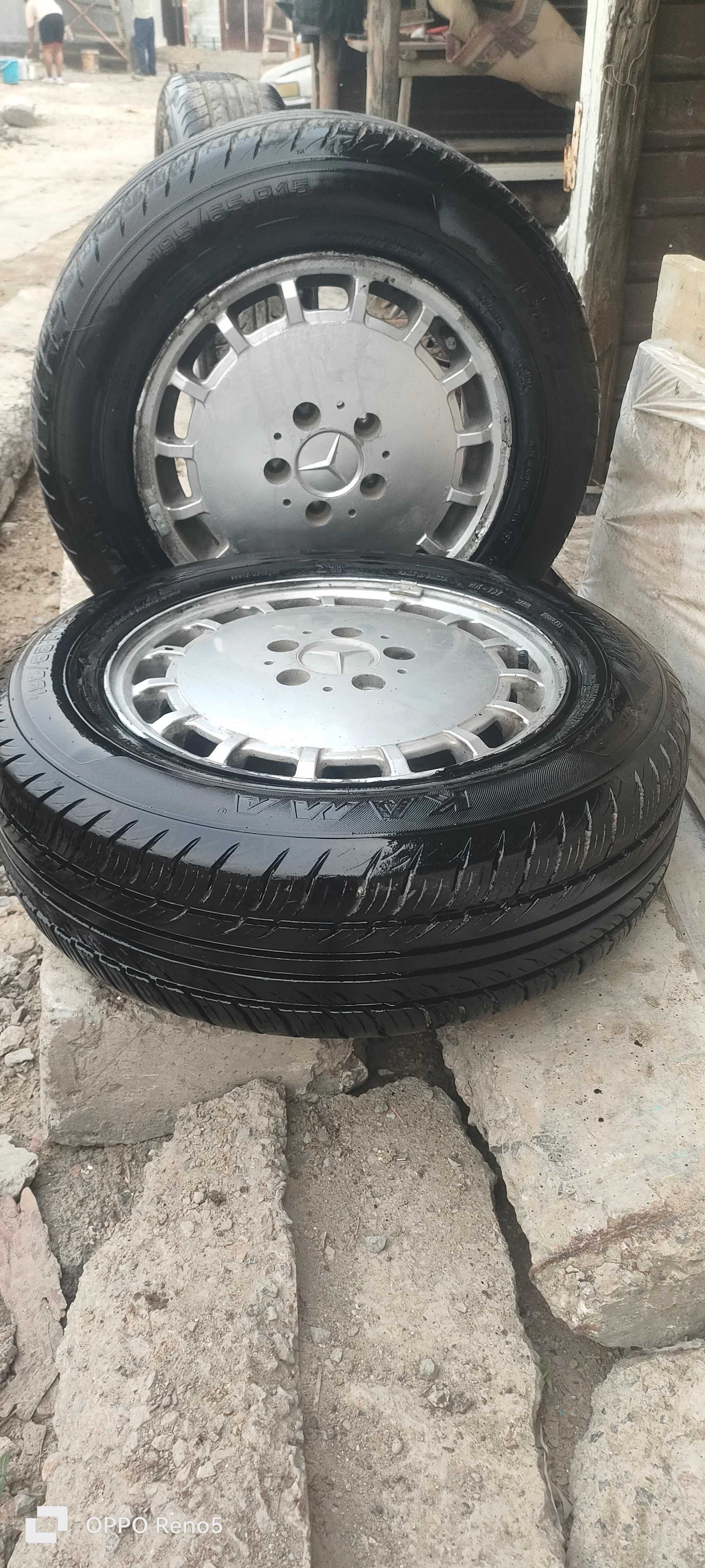 Мерседес 15 диска шина
