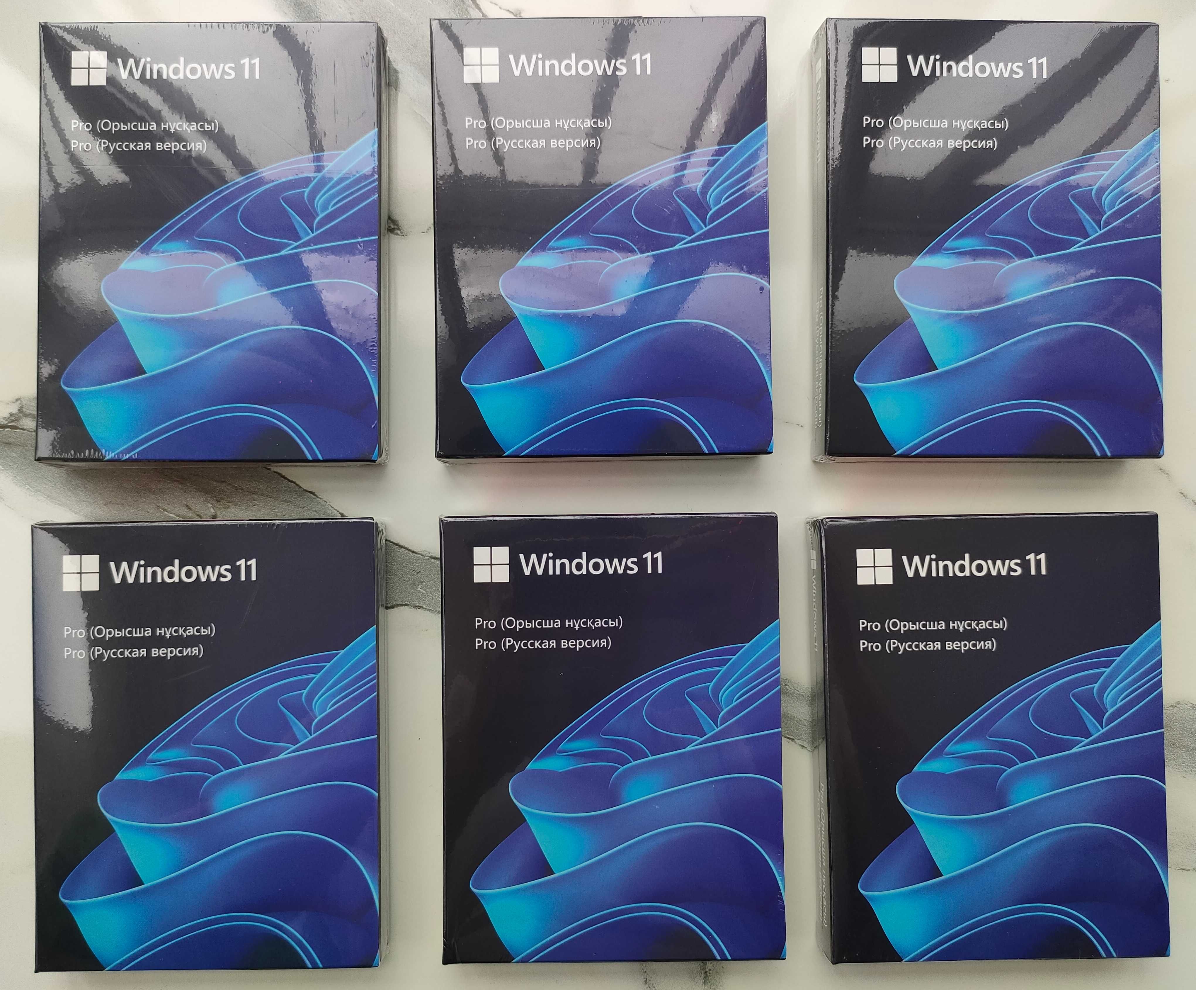 Для тендера госзакупа Windows 11 Pro Box only Kazakhstan 32/64 USB HAV
