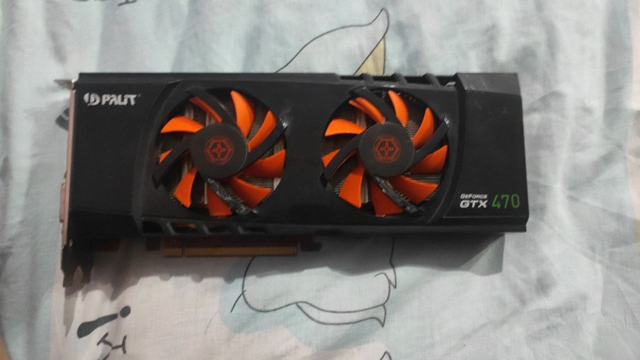 Видео карта Geforce gtx 470
