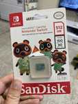 Продам micro sd sandisk для Nintendo Switch 512gb animal crossing