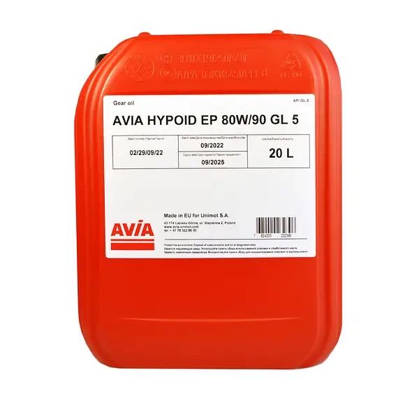 Моторные масла бренда AVIA