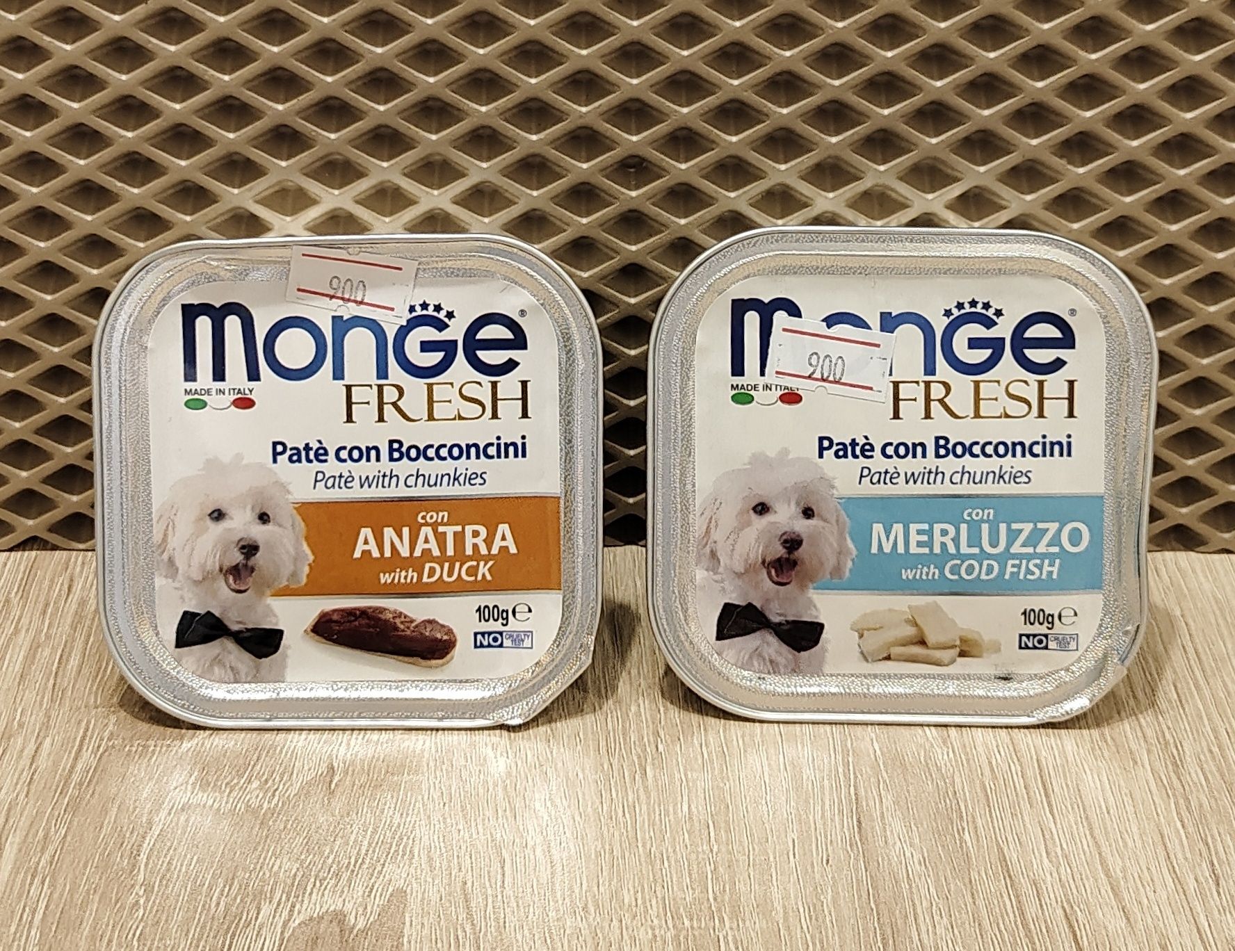 Монже фреш Monge fresh паштет с кусочками для собак