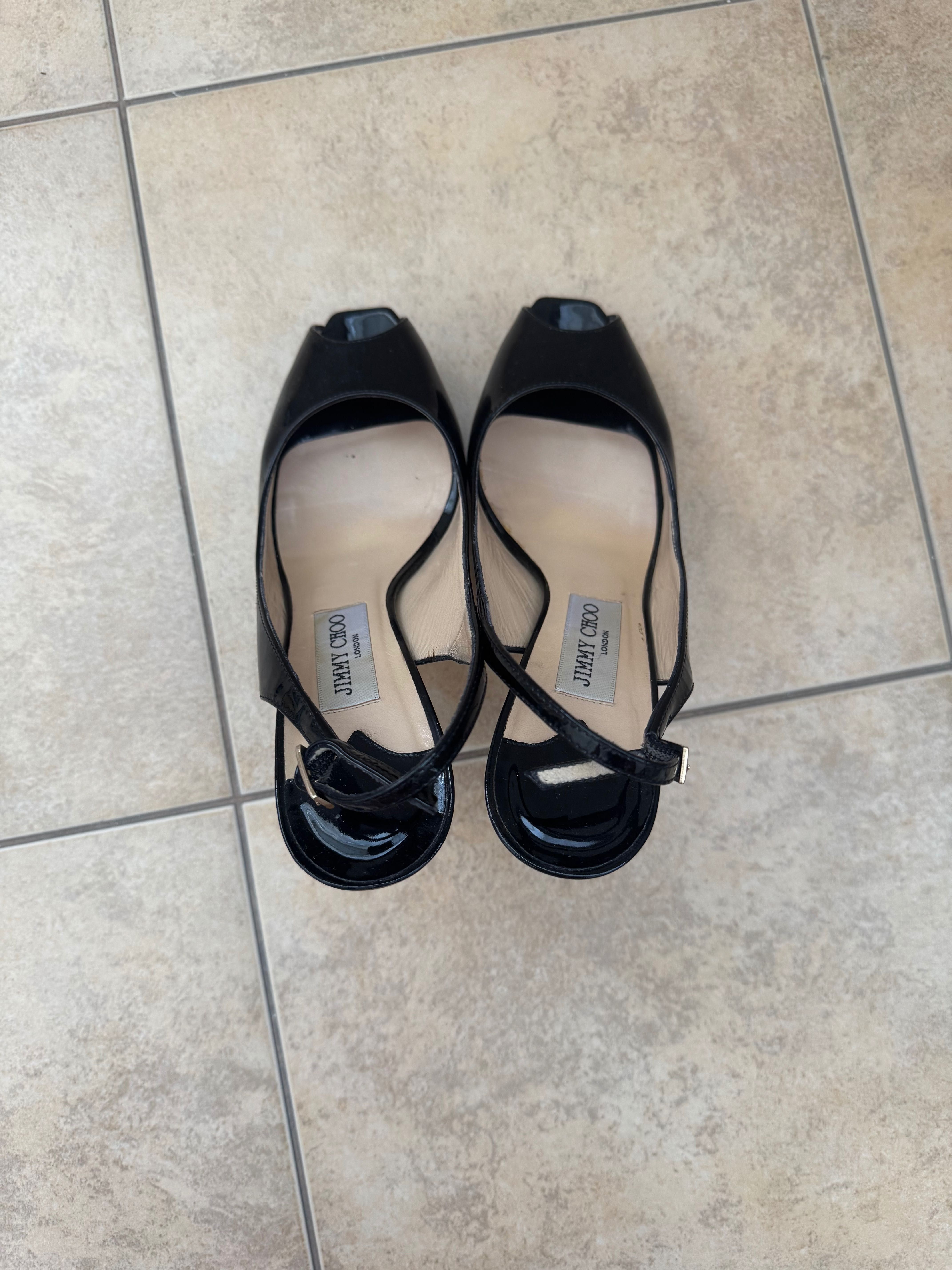 Черные туфли Jimmy Choo