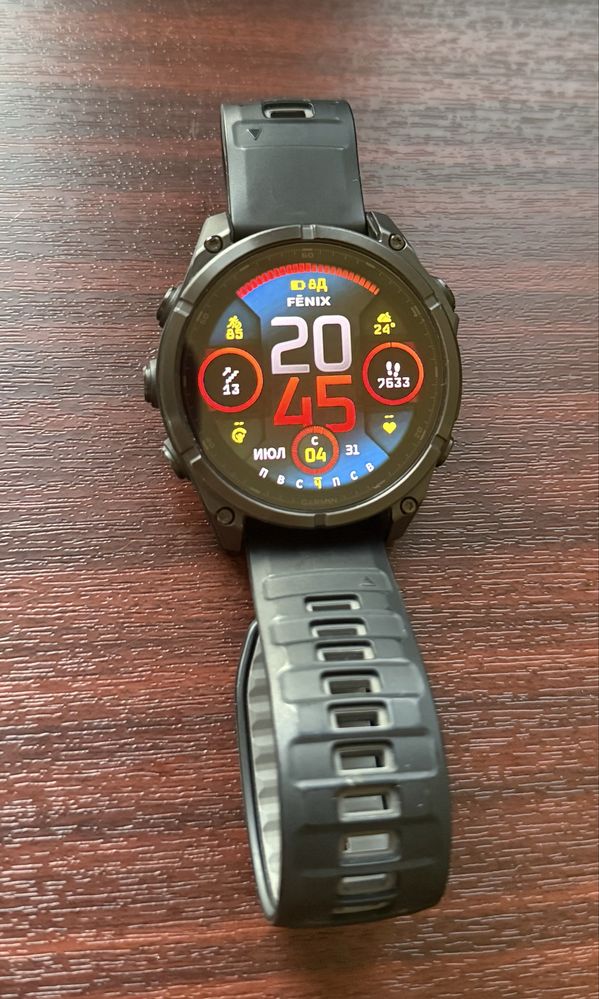 Смарт часы Garmin FENIX 8 AMOLED sapphire, 47 мм